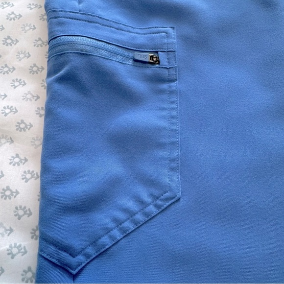 Figs Zamora Women’s Technical Collection Blue Scrub Jogger Pants XSmall - Picture 5 of 8